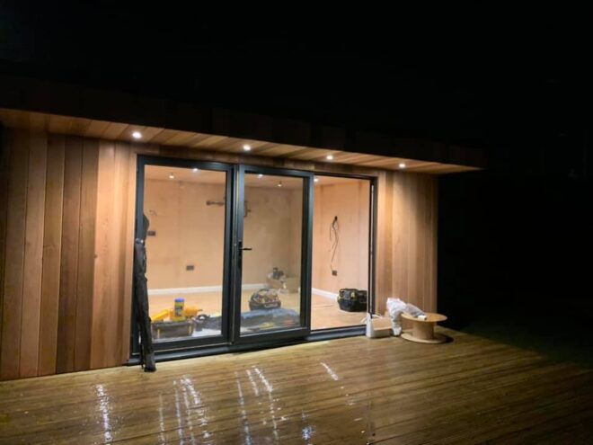 Garden Office Electrical Installation in Maidstone