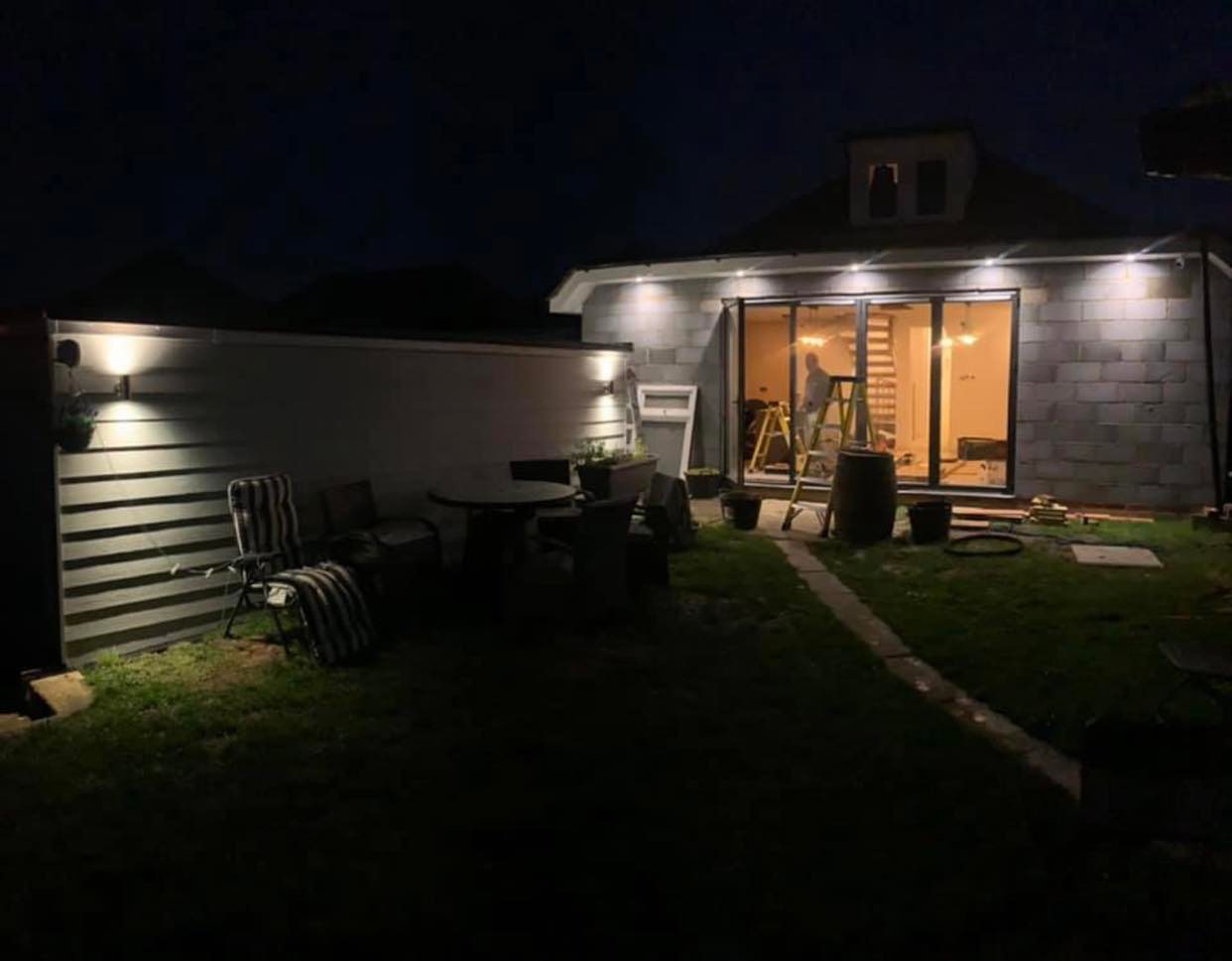 Garden / Extension Electrics in Clacton-on-Sea