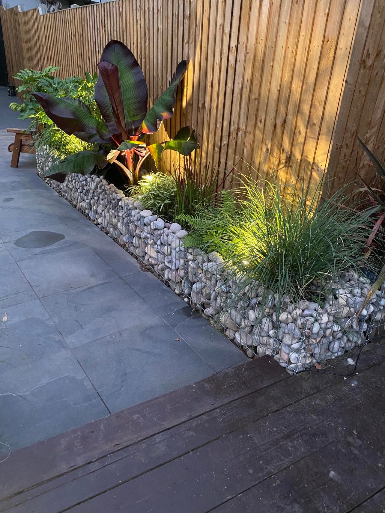 Garden lighting design & installation in Southend