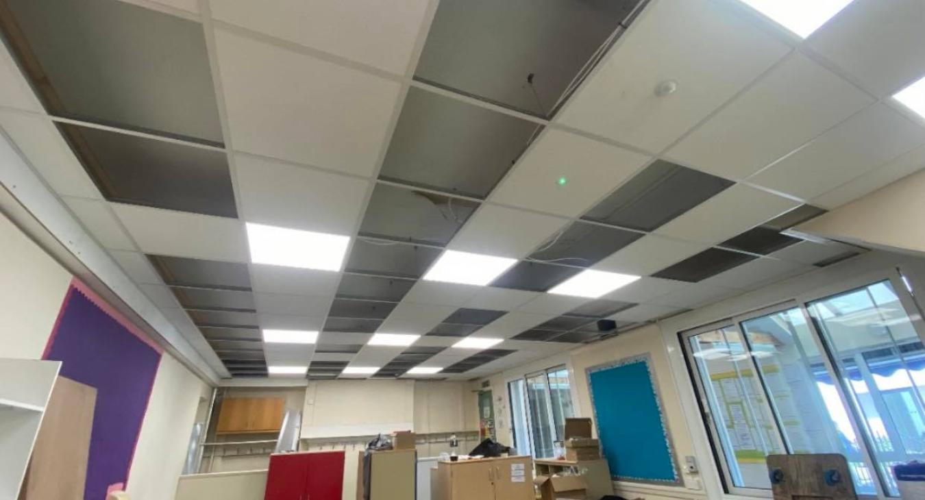  Lighting Upgrade at St Michaels school Leigh on sea