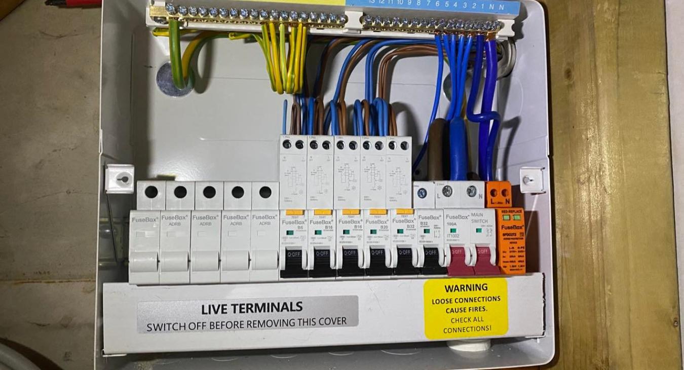  Consumer Unit installation