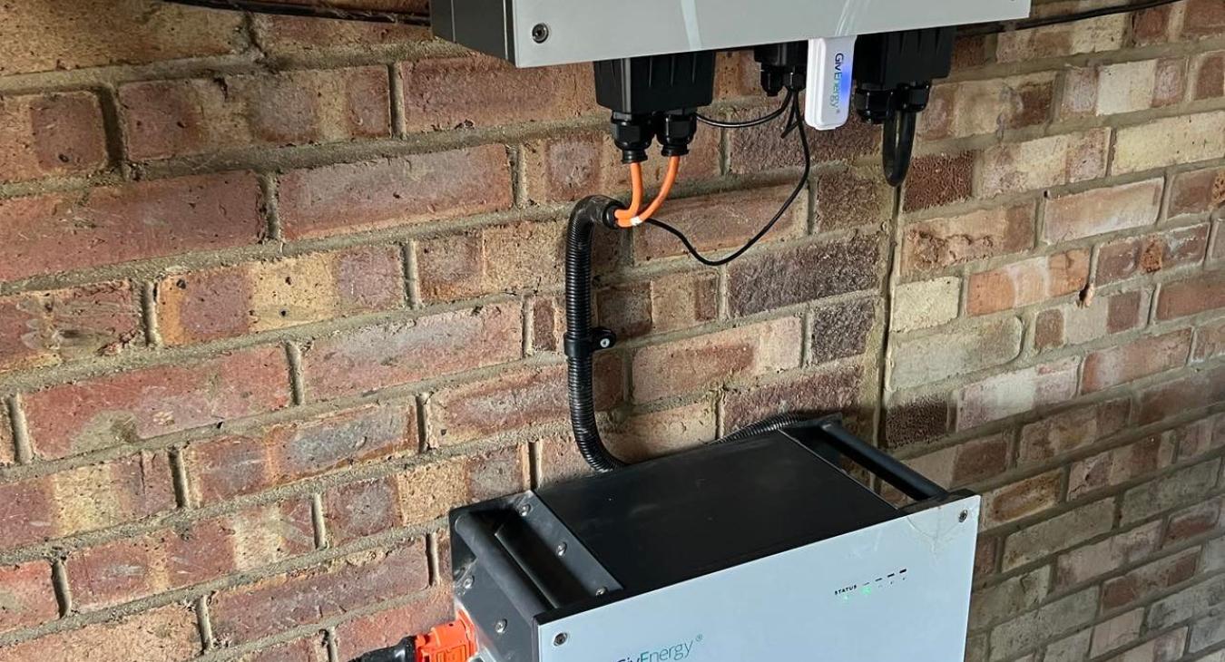 Solar battery storage installation in Hullbridge 