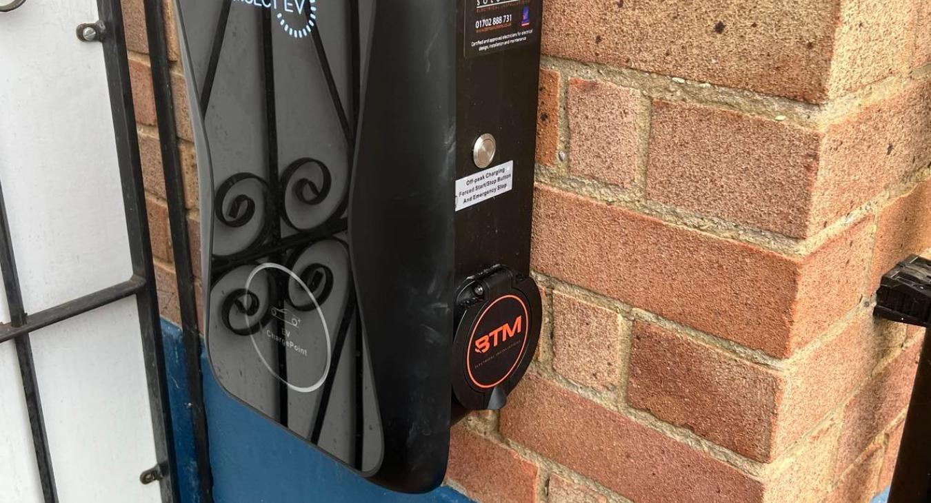 EV car charging point installation in Southend