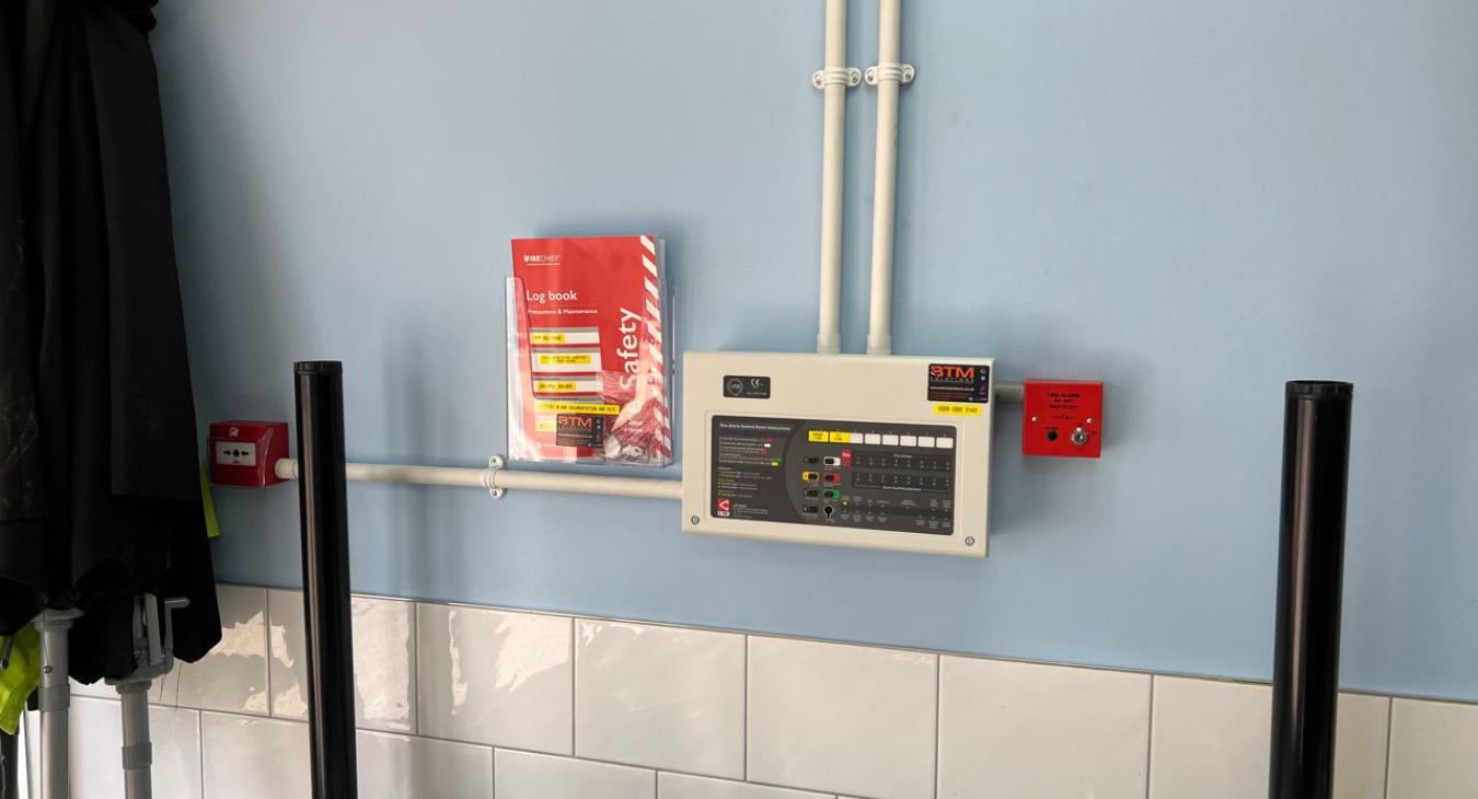 Fire system installation in Essex