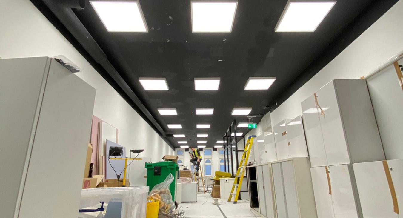 Commercial LED Lighting Installation in Southend by BTM Solutions