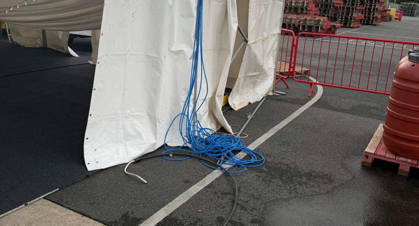 Temporary Electrics For Peri Fest, Essex